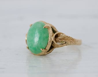 Jade ring | Etsy