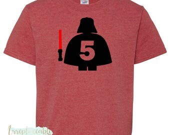 lego darth vader shirt