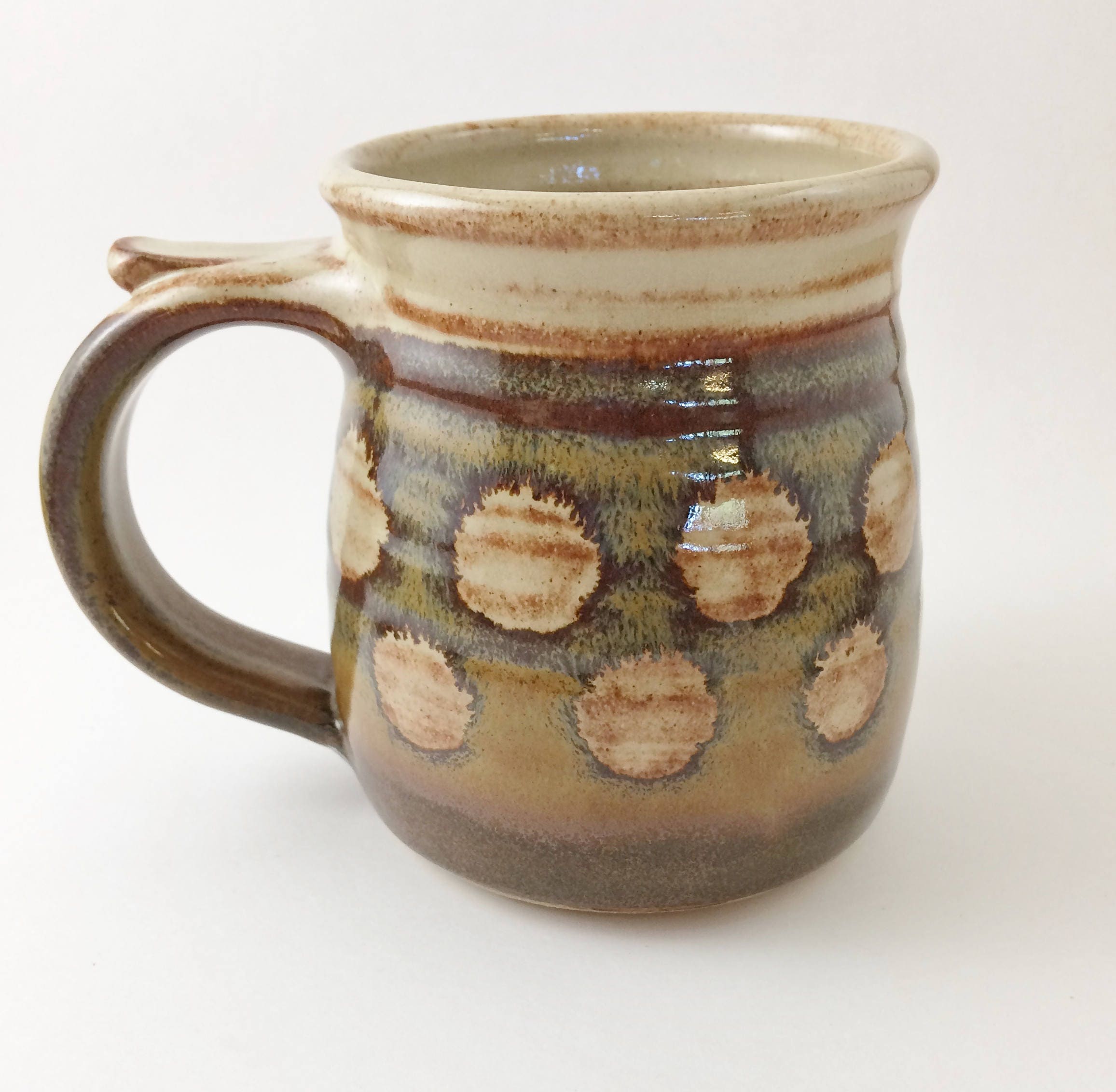 Pottery Mug Stoneware Mug Handmade Mug Wheel Thrown Mug