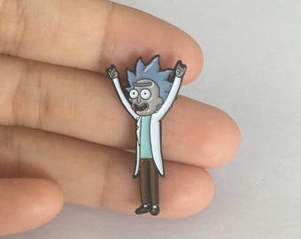 Tiny Rick - Enamel Pin - Rick and Morty