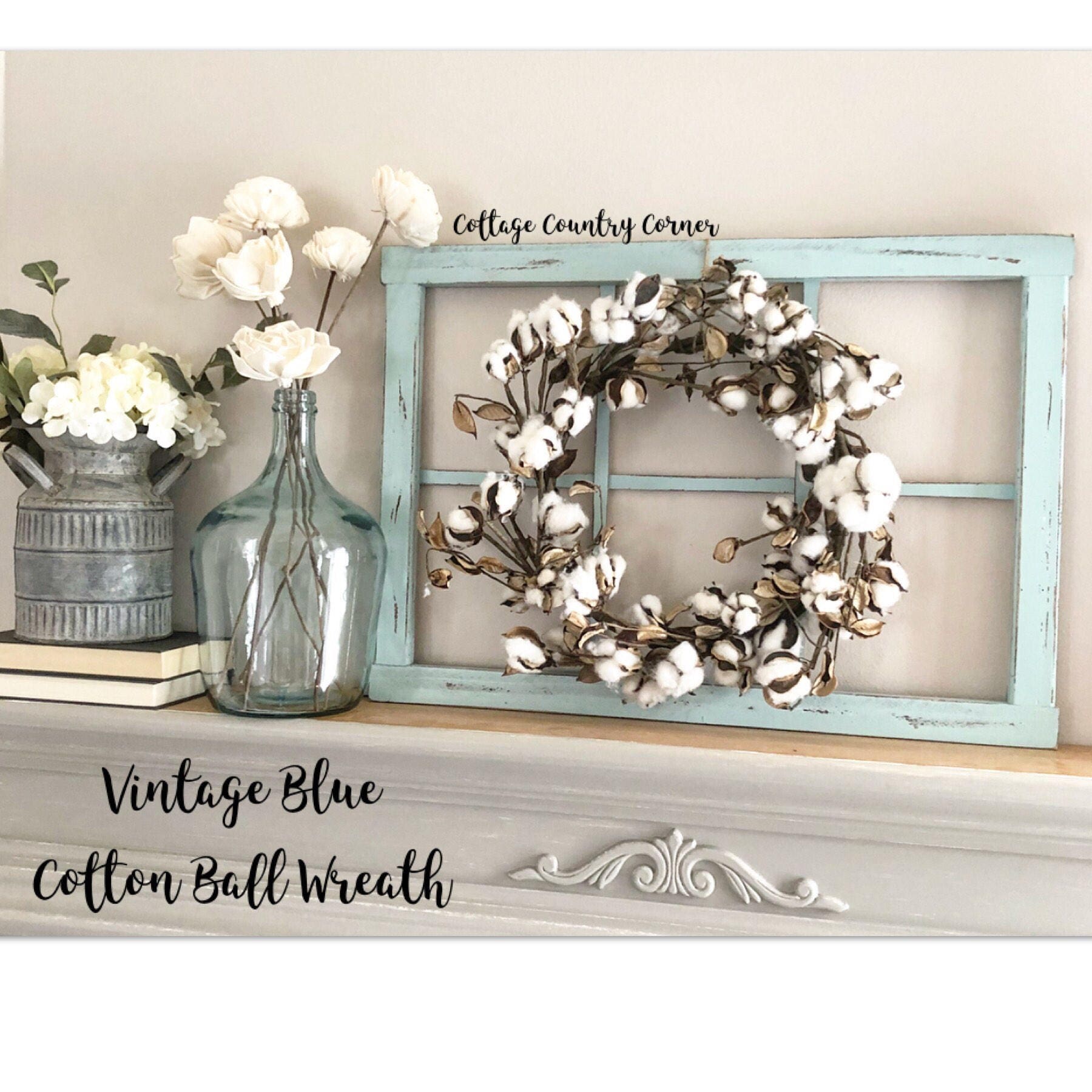 6 Pane Faux Window Frame