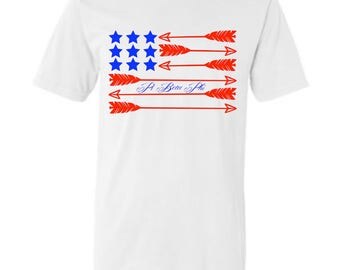 Pi Beta Phi Flag Comfort Colors T Shirt