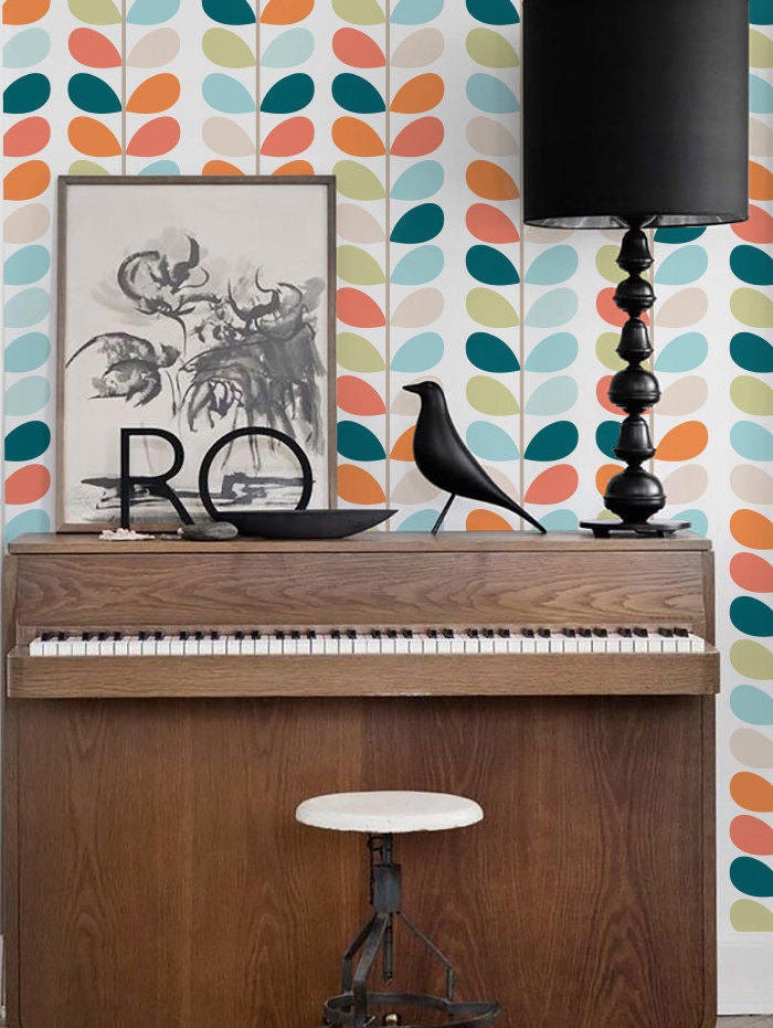 Self adhesive vinyl wallpaper peel and stick wall decal