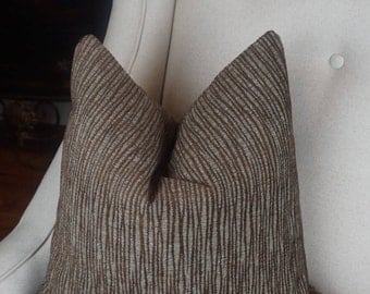 Brown Pillow Cover, Decorative Brown Throw Pillow, Cushion Cover Brown, Housewares Decor, Pillow Decor 00102