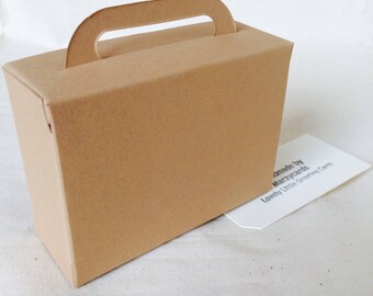 FREE Shipping Suitcase Gift Box Set of 5 Marzycards RUSTIC Favour Boxes Woodland Wedding Baby Shower Birthday Party Luxury Card Favor Boxes