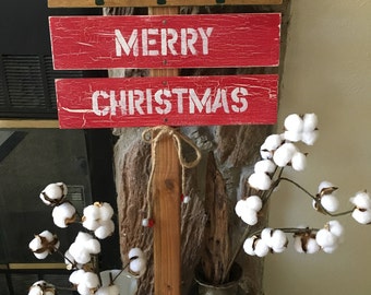 Christmas yard sign | Etsy