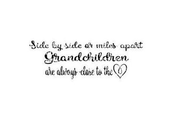 Download SVG PNG DFX Side by side or miles apart Grandchildren are