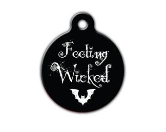Halloween Pet ID| Spooky Pet tag| Pet Tag| Cat Id Tag| Autumn Pet Tag| Dog id tag| Fall Pet| Pet name tag|Halloween Pet| PET202