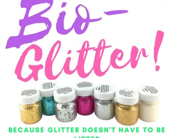 Bio Glitter! | Chunky BioDegradable Glitter | 5 Colors | Burning Man Sparkles, Festival Glitter, Coachella, Rave, EDM, Doof