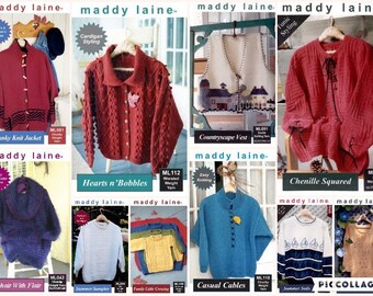 Maddy Laine Knitting Patterns