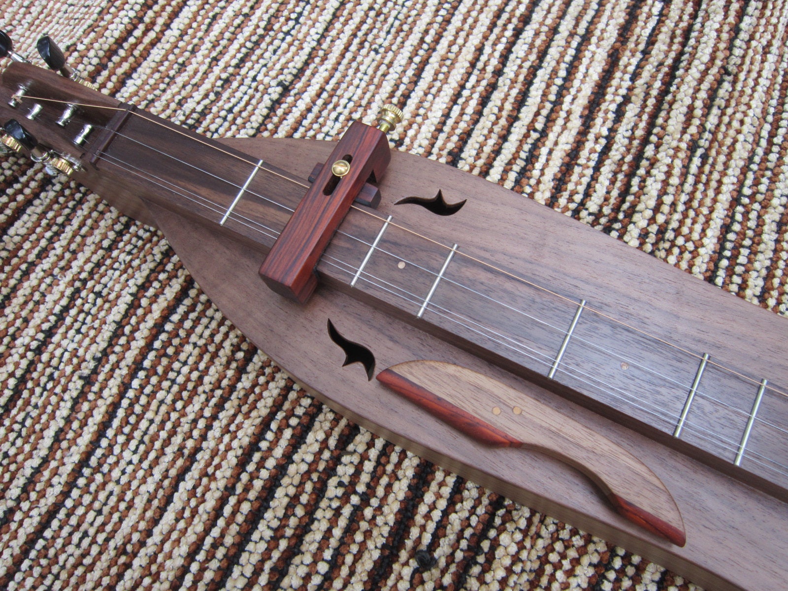 Dulcimer Capo And Noter Set Cocobolo And Walnut New Age