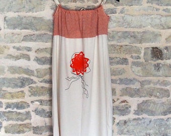 Babydoll Sensu' she screen printed organic cotton