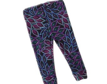 Peacock Leggings- peacock costume- baby, toddler, girl leggings- boys leggings- feather pants- halloween costume - bird costume - feathers