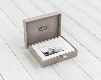 Presentation box - Mat box - Photography Packaging - Wedding Photography Packaging - Handmade