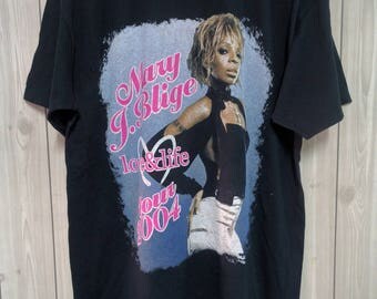 mary j blige concert t shirt