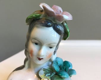 Vintage Occupied Japan Woman's Bust