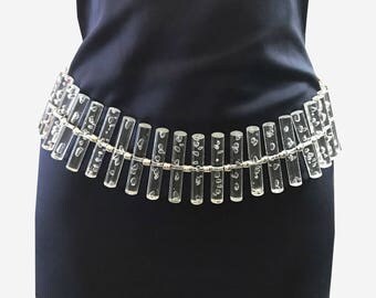 Judith Hendler 1980s Lucite Belt