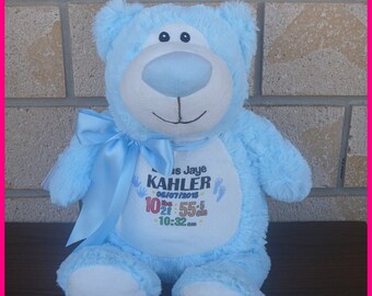 personalised cubby bear