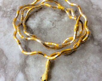 Snake Choker, Snake Bracelette, Snake arm choker, Snake jewelry, snake necklace