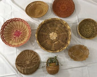 Decorative Wall Baskets woven wall baskets | etsy Decorative Wall Baskets woven wall baskets | etsy