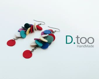 POLKA DOT earrings Collection_vera pelle_multicolor