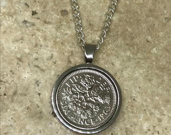 Coin pendant | Etsy