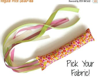 On Sale Kitty Kicker Toy, Catnip Kicker, Catnip Stuffed Toy, Cat Toy, Kitten Toy, Gift for Cat Lover, Gift for Cat, Best Cat Toy, Ribbon Cat