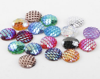 Mermaid Scales, Mermaid Cabochon, Mermaid Jewellery, Mermaid Jewelry , Fish Scales, Mermaid Flatbacks, Mermaid Supplies, Mermaid Flatbacks,