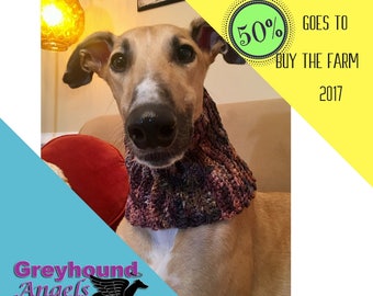 Greyhound cowl Etsy