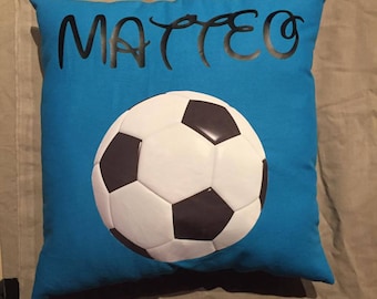 Pillow personalized with the name of your choice