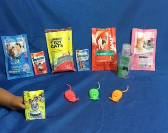lot#11 Cat/Kitten items for your American Girl doll or other 18 inch doll's kitten