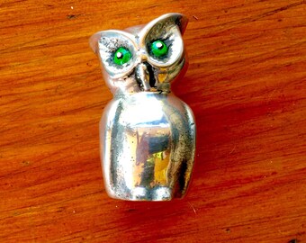 Polished Green Eyed Long Eared Owl by CustomMadeCastings