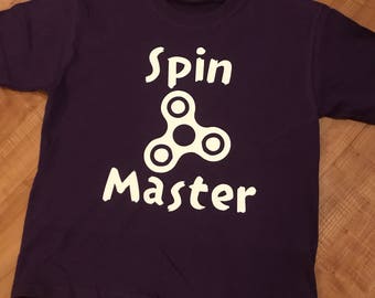SPIN MASTER/spinner shirt/spinners/fidget spinners