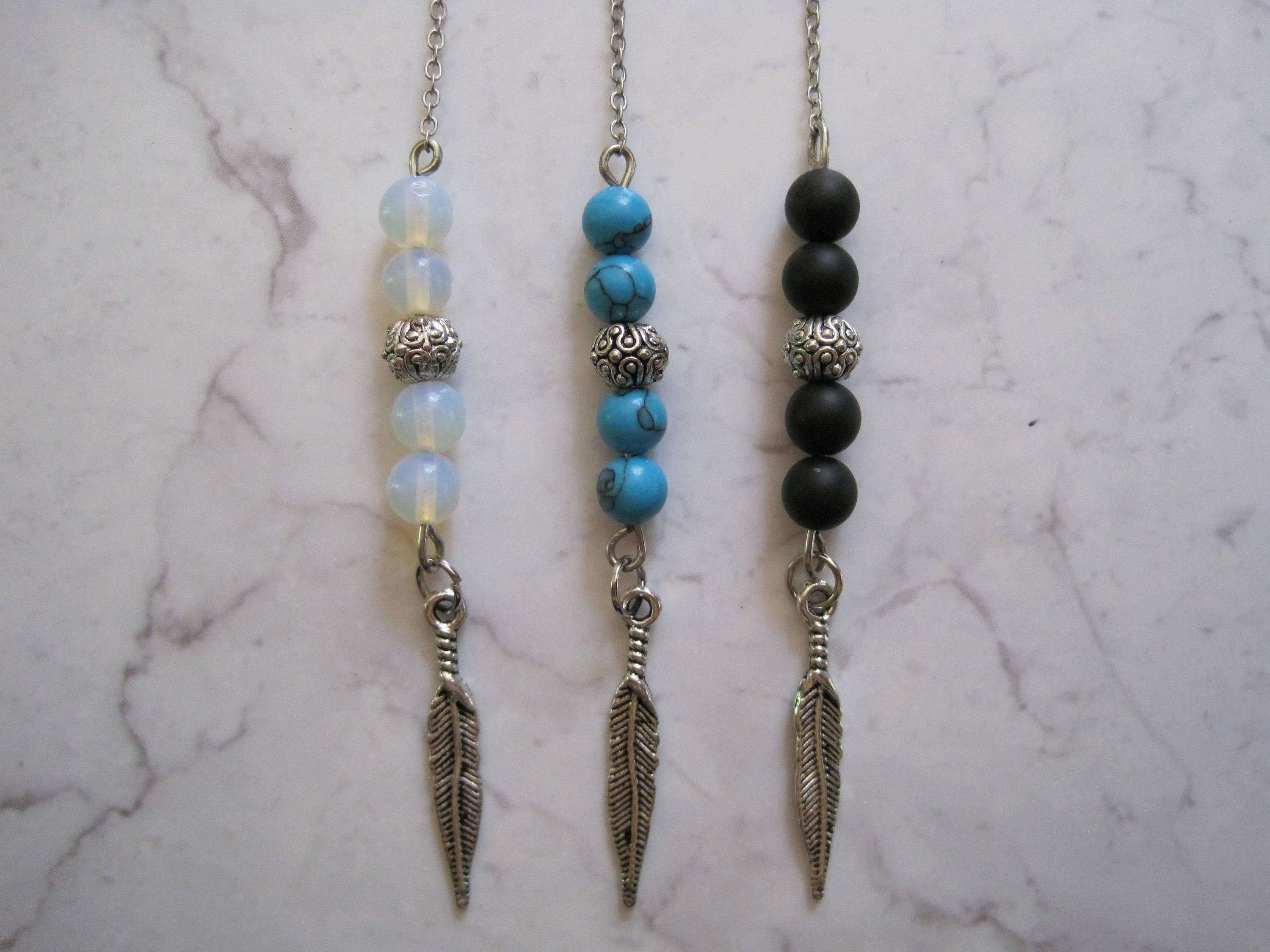 Boho inspired Yshaped necklace