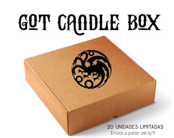 GOT Candle Box for lovers of Game of Thrones! Limited edition