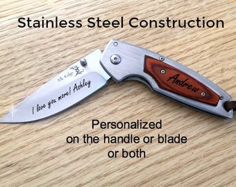 Gift for dad, Personalized Fathers day gift, Father's day, personalized pocket knife, Fathers day personalized gift, gift for my dad