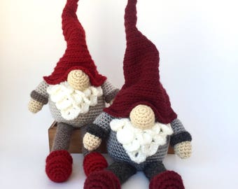 Crochet Amigurumi Pattern: Christmas gnome