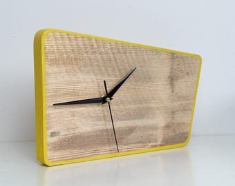 Wood, retro clock
