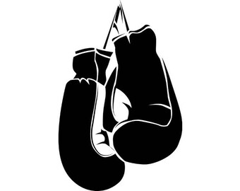 Boxing Gloves #2 Ring Fight Fighting Mixed Martial Arts Boxer .SVG .EPS .PNG Instant Digital Clipart Vector Cricut Cut Cutting Download File