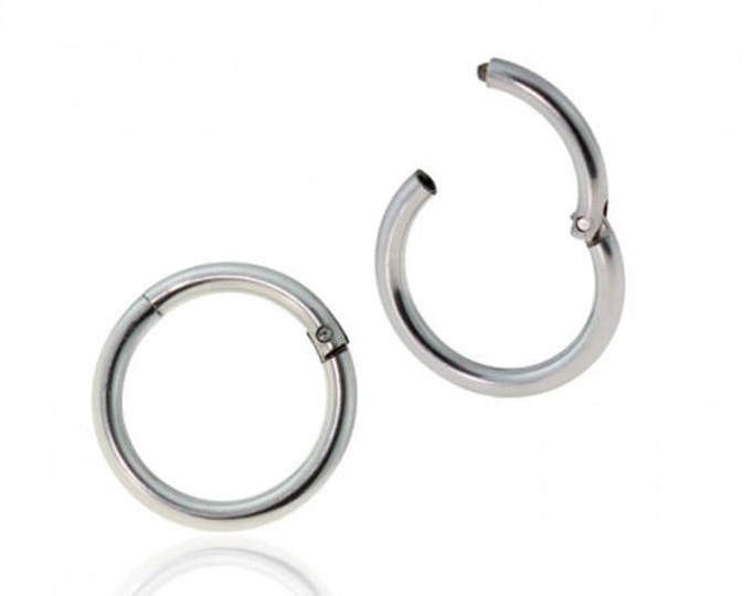 High Quality 316L Surgical Steel Hinged Segment Ring