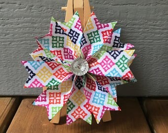 Ribbon Girl Dog Collar Bow