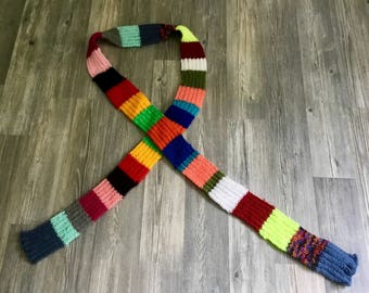 Skinny Doctor Who scarf
