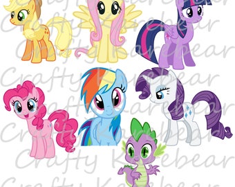 My Little Pony Svg and DXF Collection