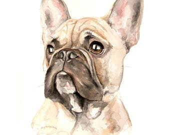 Dog painting dog art custom pet portrait custom dog portrait custom dog painting dog memorial dog lover gift custom dog art dog lovers gift