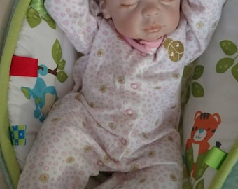 Reborn baby Ariel by Peach Fuzz Nursery