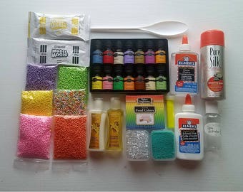 TWO SLIME RECIPES; Scented slime kit! One-day Sale.