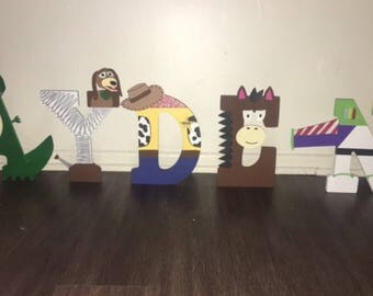 Toy Story Inspired Letters