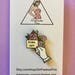 Intersectional Feminist Heart Enamel Pin