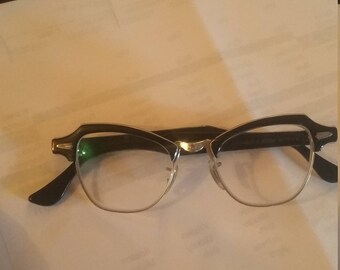 Bausch and Lomb 1959 cat eye glasses