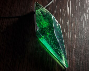 Zoda Timber and Resin Adjustable Length Necklace main image 1